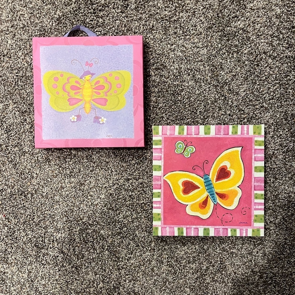 Butterfly Canvases Wall Art